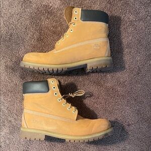Timberland Men's Wheat Nubuck Boots